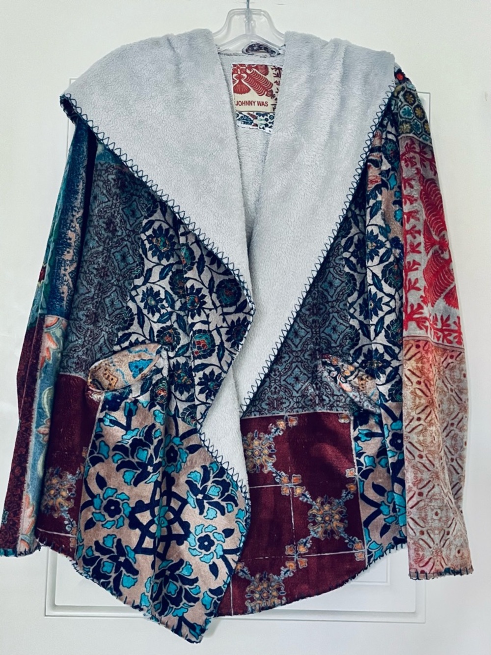Johnny Was Plush Sherpa Jacket small